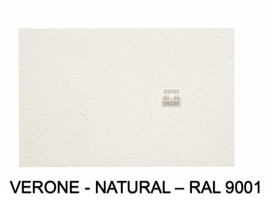 Receveur de douche grande taille Extra plat, Largeur 60 à 240 cm x 60 à 140 cm, dix couleurs aux choix, Résine anti glissant PN22, finition ardoise, LIVRAISON OFFERTE et rapide
