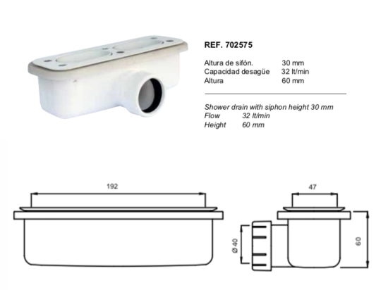 Receveur de douche caniveau Extra plat, Largeur 100 à 200 cm x 75 à 100 cm, dix couleurs aux choix, Résine anti glissant PN22, finition ardoise, LIVRAISON OFFERTE et rapide