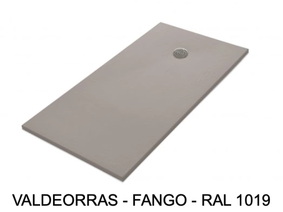 Receveur de douche, haut de gamme, Largeur 65 à 210 X 65 à 100 cm, résine pleine masse, finition lisse anti ardoise PN18, Garantie 5 ans, Livraison rapide et offerte