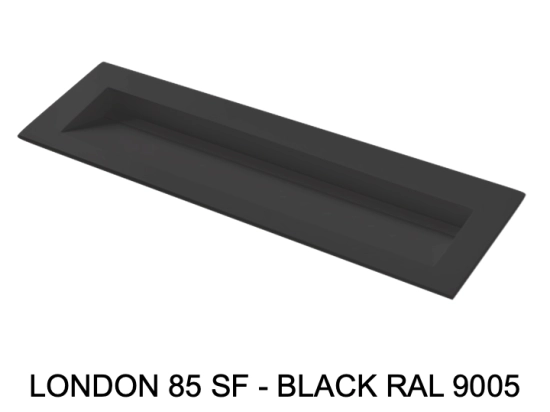 Plan vasque, bassin incliné grand taille 85 cm : L 100 à 201 x P 40 à 51 cm, finition lisse mate, 10 couleurs au choix, , résine Akrytan® teinté dans la masse, Livraison Offerte.
