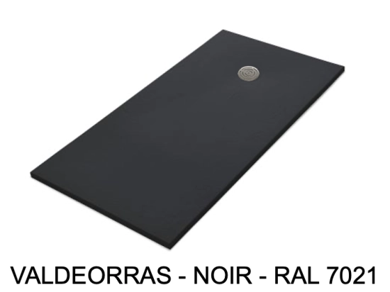 Receveur de douche, haut de gamme, Largeur 65 à 210 X 65 à 100 cm, résine pleine masse, finition lisse anti ardoise PN18, Garantie 5 ans, Livraison rapide et offerte