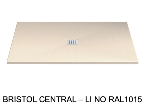 Receveur de douche, sur mesure : Largeur 100 à 200 cm x l. 70 à 100 cm. Bac à douche en résine Akrytan® anti glissant, finition ardoise, 10 couleurs, Livraison offerte et rapide