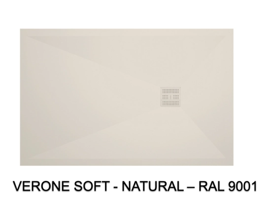 Receveur de douche grande taille Extra plat, Largeur 60 à 220 cm x 60 à 120 cm, dix couleurs aux choix, Résine anti glissant PN22, finition ardoise, LIVRAISON OFFERTE et rapide
