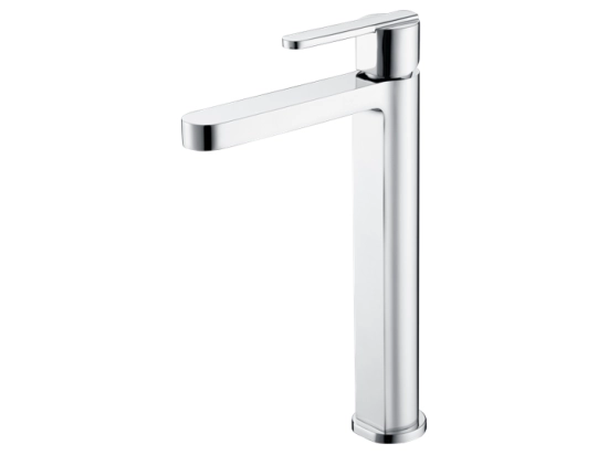 Mitigeur pour vasque à poser, finition chromée brillante, Adapté à tous types de lavabos, il offre une installation simple et rapide - GARANTIE 5 ANS - LIVRAISON OFFERTE en 5 à 6 Jours