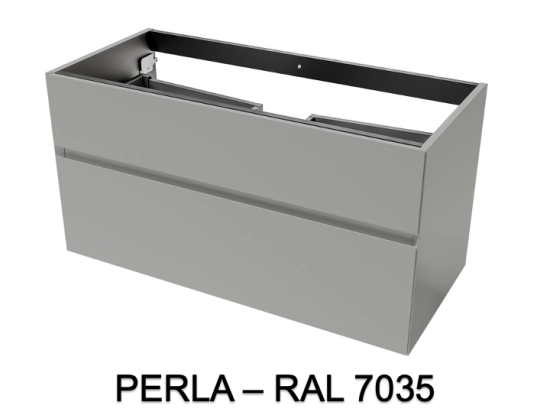 Meuble sous-vasque, finition bois ou couleurs, deux tiroirs à onglet, Largeur 60, 70, 80, 100, 120 et 140 cm, Profondeur 45 cm, Hauteur 55 cm, Stock disponible, LIVRAISON OFFERTE