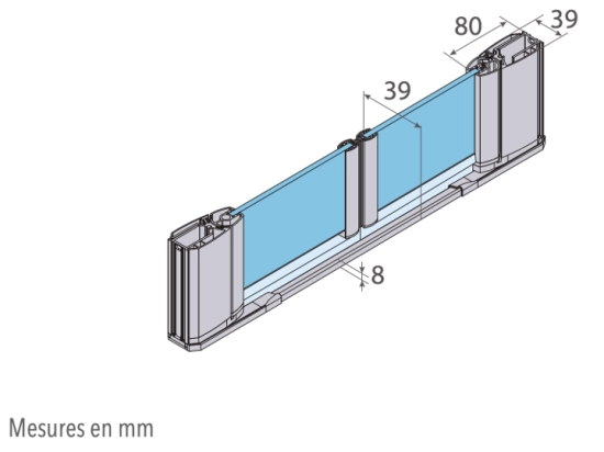 Porte de douche, LIVRAISON RAPIDE, Largeur 67 à 101 cm, Hauteur 195 cm, traitement anti calcaire, Garantie 5 ans, Livraison offerte