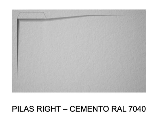 Bac douche italienne design, avec évacuation d'eau en angle, Largeur 110 à 200 x l. 70 à 90 cm, anti glissant, fabrication sur mesure, LIVRAISON OFFERT