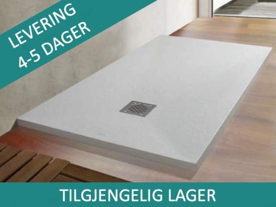 Dusjkar, laget etter mål eller kan kappes etter mål, TILGJENGELIG PÅ LAGER, størrelse 65 til 120 X 65 til 210 cm, 5 års garanti, RASK LEVERING på 4 til 5 dager, GRATIS, full resin PN24.