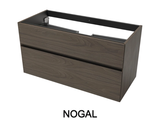 Meuble sous-vasque, finition bois ou couleurs, deux tiroirs à onglet, Largeur 60, 70, 80, 100, 120 et 140 cm, Profondeur 45 cm, Hauteur 55 cm, Stock disponible, LIVRAISON OFFERTE