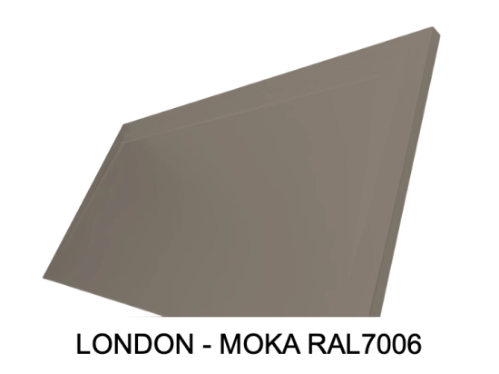 Receveur de douche extra plat, grande taille, caniveau, évacuation grande largeur : L. 110 à 300 cm x l. 70 à 100 cm, résine Akrytan® anti glissant, 10 couleurs, Livraison offerte