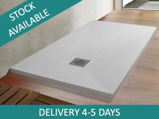 Shower tray, made to measure or can be cut to size, AVAILABLE IN STOCK, size 65 to 120 X 65 to 210 cm, 5-year guarantee, FAST DELIVERY in 4 to 5 days, FREE, full resin PN24.