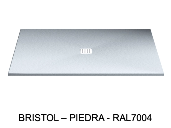 Receveur de douche, sur mesure : Largeur 200 à 300 cm x l. 70 à 150 cm. Bac à douche en résine Akrytan® anti glissant, finition lisse, 10 couleurs, Livraison offerte et rapide