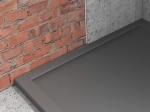 Receveur de douche extra-plat avec une évacuation discrète et élégante : L. 100 à 200 cm x l. 70 à 100 cm, résine Akrytan® anti glissant, 10 couleurs, Livraison offerte et rapide