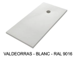 Receveur de douche, haut de gamme, Largeur 65 à 210 X 65 à 100 cm, résine pleine masse, finition lisse anti ardoise PN18, Garantie 5 ans, Livraison rapide et offerte