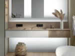 Plan vasque lavabo sur mesure : L 50 à 400 x P 30 à 65 cm, finition lisse mate, 10 couleurs au choix, Anti bactérien, résine Akrytan® teinté dans la masse, Livraison Offerte.