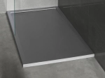 Receveur de douche extra-plat avec une évacuation discrète et élégante : L. 100 à 200 cm x l. 70 à 100 cm, résine Akrytan® anti glissant, 10 couleurs, Livraison offerte et rapide