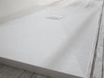 Receveur de douche, haut de gamme, Largeur 65 à 210 cm par 65 a 100 cm, résine pleine masse Acrystone, dix couleurs aux choix, Garantie 5 ans, Livraison rapide et offerte