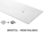 Receveur de douche, sur mesure : Largeur 100 à 210 cm x l. 70 à 110 cm. Bac à douche en résine Akrytan® anti glissant, finition ardoise, 10 couleurs, Livraison offerte et rapide