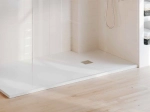 Receveur de douche, sur mesure ou recoupable, STOCK DISPONIBLE, taille 65 à 120 X 65 à 210 cm, Garantie 5 ans, LIVRAISON RAPIDE en 4 à 5 jours, OFFERTE, résine pleine masse PN24.