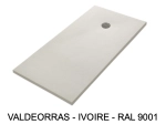 Receveur de douche, haut de gamme, Largeur 65 à 210 X 65 à 100 cm, résine pleine masse, finition lisse anti ardoise PN18, Garantie 5 ans, Livraison rapide et offerte