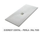 Receveur de douche, bonde centrale, haut de gamme, Largeur 75 à 200 X 75 à 100 cm, résine pleine masse anti glissante PN24, 10 couleurs, Garantie 5 ans, Livraison rapide et offerte