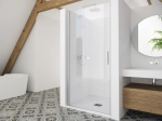 Porte de douche, LIVRAISON RAPIDE, Largeur 67 à 103 cm, Hauteur 195 cm, traitement anti calcaire, Garantie 5 ans, Livraison offerte