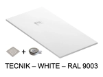 Shower tray, made to measure or can be cut to size, AVAILABLE FROM STOCK, size 65 to 100 X 65 to 210 cm, 5-year guarantee, FAST DELIVERY in 7 to 8 days, FREE OF CHARGE, full resin PN24.