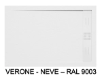 Receveur de douche caniveau Extra plat, Largeur 100 à 220 cm x 65 à 100 cm, dix couleurs aux choix, Résine anti glissant PN22, finition ardoise, LIVRAISON OFFERTE et rapide