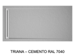 Receveur douche évacuation caniveau, Largeur 100 à 200 x l. 80 à 100 cm, Résine anti glissant pleine masse, Couleurs, fabrication sur mesure, LIVRAISON OFFERTE