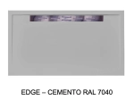 Bac douche italienne design, avec évacuation d'eau dans la largeur, Largeur 120 à 200 x l. 70 à 100 cm, Extra plat, résine minérale anti glissant,  LIVRAISON OFFERT