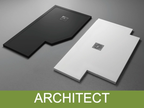 Bruseniche med atypiske former architect resin