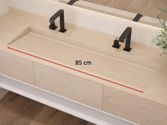Vaskeskab, håndvask 85 cm, farver london 85 xl sf