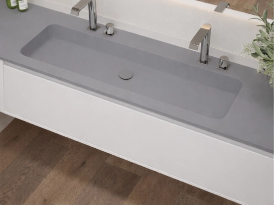 Wastafelmeubel, 90 cm wastafel, hars boston colors 90-st