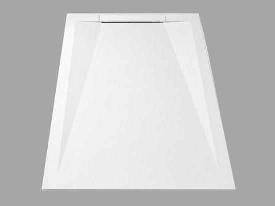 Glasgow ekstra flad bruseniche i resin-design