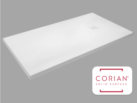 Receveur de douche en corian® sur mesure - meses