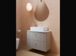Lave-mains VASILIKA 55 cm blanc brillant. Rectangulaire UP-SLIM, murale ou à poser avec trop-plein. Céramique premium, garantie 10 ans. Livraison gratuite.