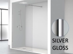 Paroi de douche fixe, réversible, Largeur 78 à 120 cm, Hauteur 195 cm, verre sécurité et traité anti-calcaire STOCK DISPONIBLE livraison offerte et rapide.