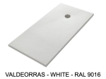 Top-of-the-range shower tray, 65 to 210 x 65 to 100 cm wide, solid resin, smooth anti-slate PN18 finish, 5-year guarantee, free fast delivery