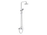 Robinetterie salle de bain complète : colonne de douche, mitigeurs lavabo, bidet et douche. Finitions noir mat, chrome, or brossé. Livraison offerte.