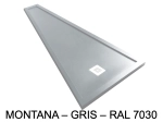 Receveurs de douche sur mesure, en forme de trapèze (60-210 cm x 60-100 cm) Résine Extra plat LIVRAISON OFFERTE