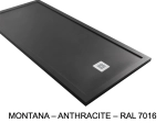 Receveur de douche, sur mesure, largeur 60 à 210 cm X 60 à 100 cm, Garantie 5 ans, résine pleine masse PN24 de couleurs, LIVRAISON RAPIDE, OFFERTE