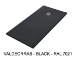 Top-of-the-range shower tray, 65 to 210 x 65 to 100 cm wide, solid resin, smooth anti-slate PN18 finish, 5-year guarantee, free fast delivery