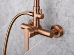 Robinetterie salle de bain complète : colonne de douche, mitigeurs lavabo, bidet et douche. Finitions noir mat, chrome, or brossé. Livraison offerte.