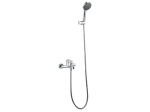 Robinetterie salle de bain complète : colonne de douche, mitigeurs lavabo, bidet et douche. Finitions noir mat, chrome, or brossé. Livraison offerte.