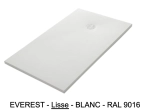 Receveur de douche, haut de gamme, Largeur 65 à 210 X 65 à 120 cm, résine pleine masse, finition lisse anti glissante PN18, Garantie 5 ans, Livraison rapide et offerte