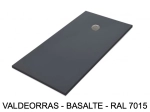 Receveur de douche, haut de gamme, Largeur 65 à 210 X 65 à 100 cm, résine pleine masse, finition lisse anti ardoise PN18, Garantie 5 ans, Livraison rapide et offerte