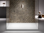 Receveur de douche avec caniveau en Corian® - XATIVA