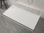 Receveur de douche en Corian® avec évacuation d'angle - SEQUIA