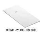 Receveur de douche, sur mesure ou re-coupable, largeur 65 à 210 cm X 65 à 100 cm, Garantie 5 ans, résine pleine masse PN24 de couleurs, LIVRAISON RAPIDE, OFFERTE