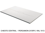 Bac douche drainage central, discret et design, Largeur 100 à 210 cm x l. 70 à 120 cm Fabrication sur mesure en résine anti glissant, finition misse, 10 couleurs, Livraison offerte
